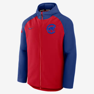 Chicago Cubs Authentic Collection Men's Nike Therma MLB Full-Zip